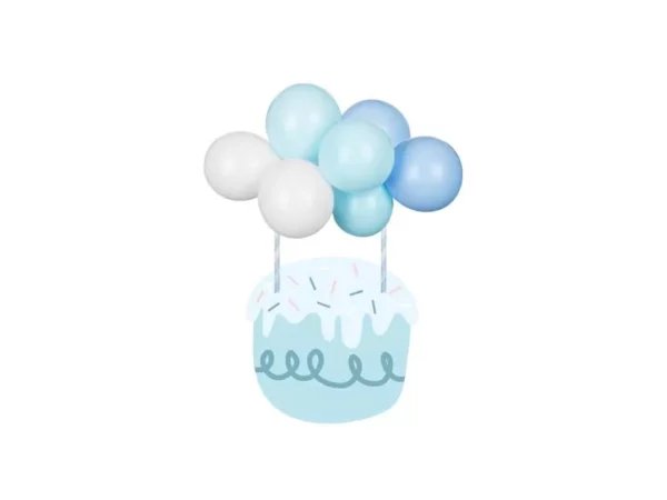 Ballon topper blauw