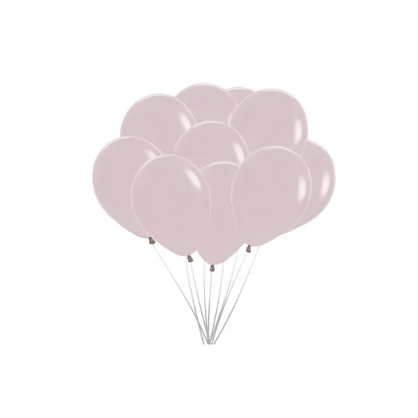 Ballonnen pastel dusk roze