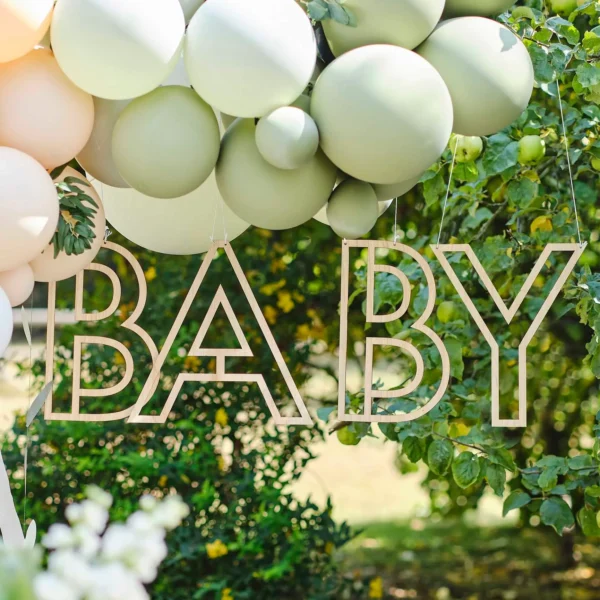 Botanical baby hanger