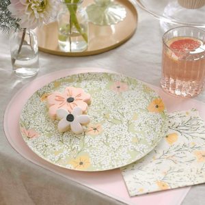 Floral baby bord