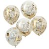 Confetti Ballonnen Goud